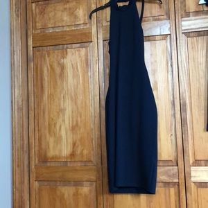 By the way- Navy dress